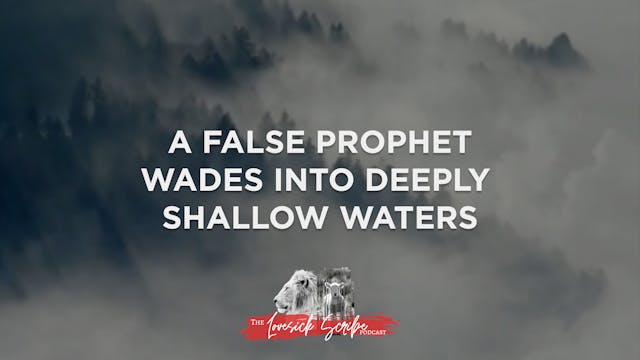 A False Prophet Wades into Deeply Sha...