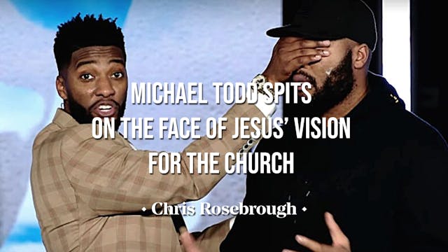 Michael Todd Spits on the Face of Jes...