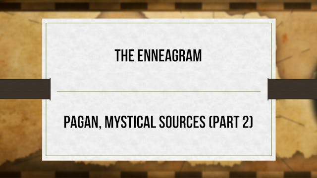 Pagan, Mystical Sources - Critical Is...