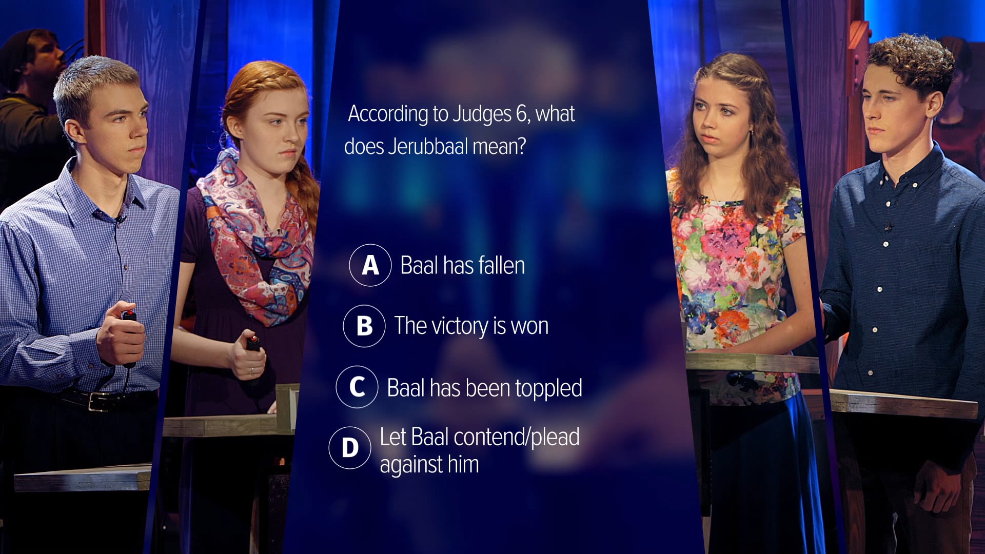 Primaries, 5th Round - Ep. 5 - National Bible Bee Gameshow