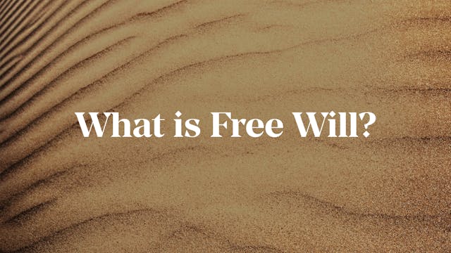 What is Free Will? - E.3 - Chosen By ...