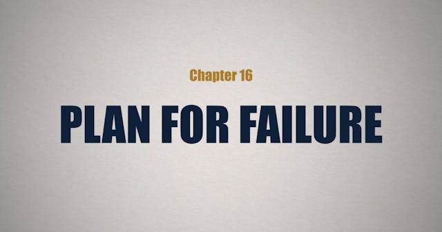 Plan for Failure - E.16 - Play the Ma...