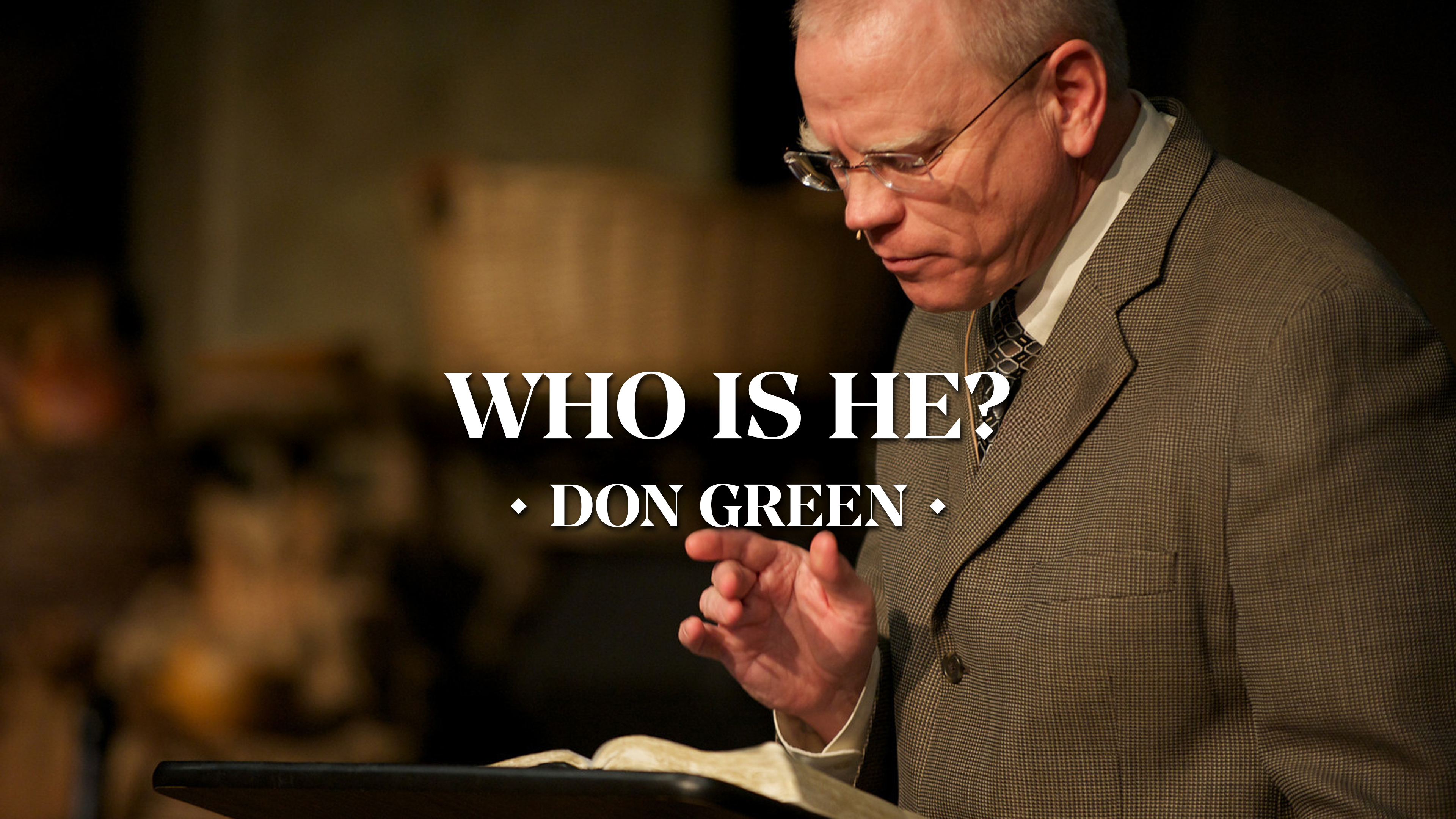 Who Is He? - Don Green