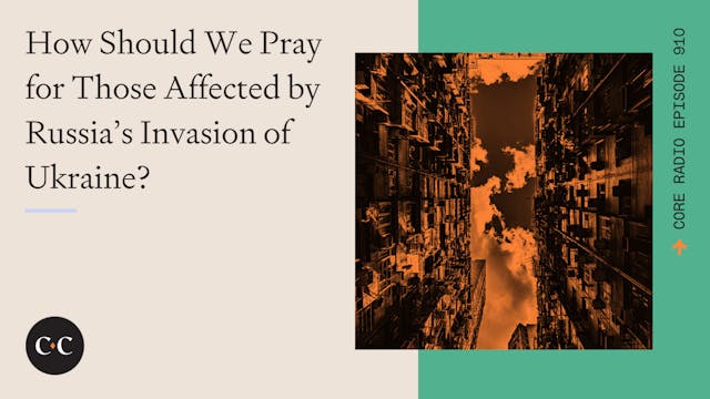 How Should We Pray for Those Affected...