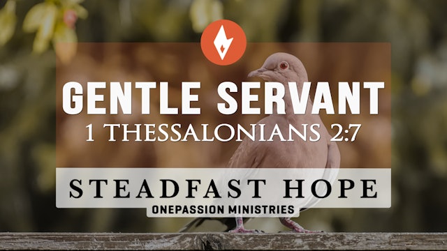 Gentle Servant - Steadfast Hope - Dr. Steven J. Lawson - 6/13/22