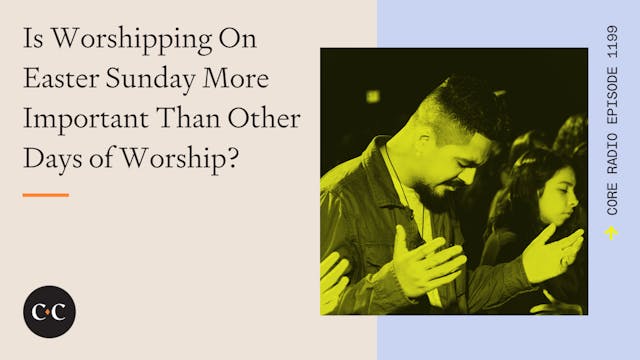 Is Worshipping On Easter Sunday More ...