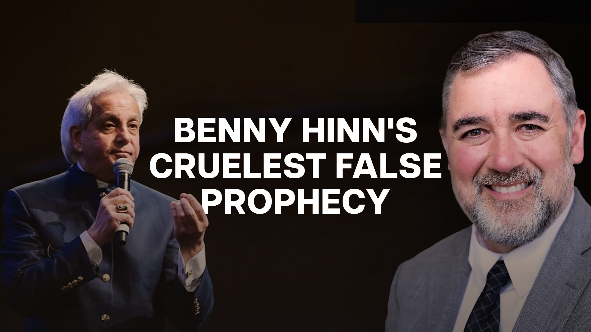 Benny Hinn's Cruelest False Prophecy: Utterly Despicable - Justin Peters