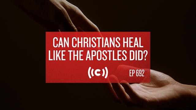 Can Christians Heal Like the Apostles...