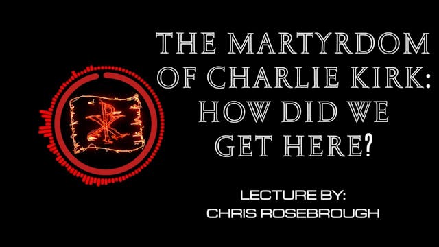 The Martyrdom of Charlie Kirk: How Di...