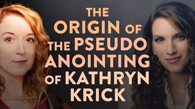 The Origin of the Pseudo Anointing of...