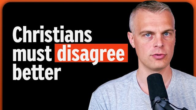 Can Christians Disagree? | Gavin Ortl...