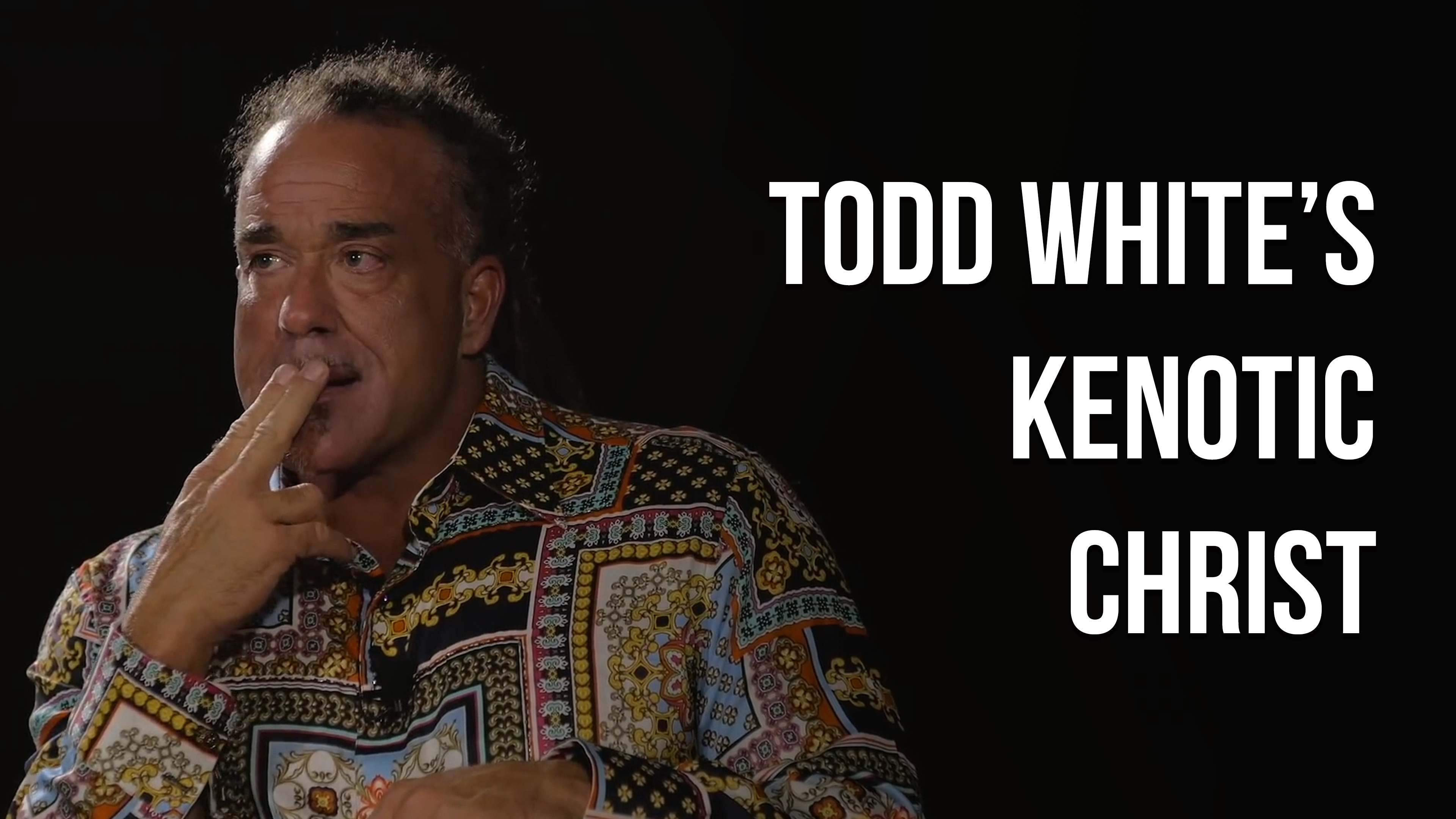 Todd White's Kenotic Christ - Brandon Kimber - AG In Context