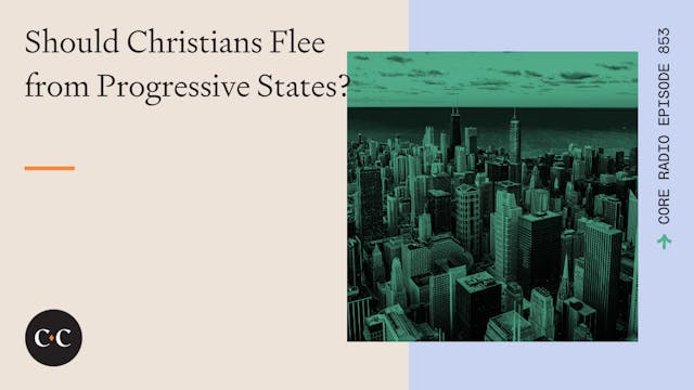 Should Christians Flee from Progressi...