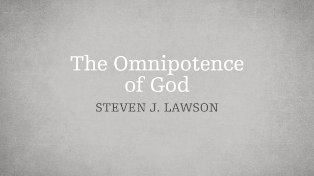 The Omnipotence of God - E.8 - The At...