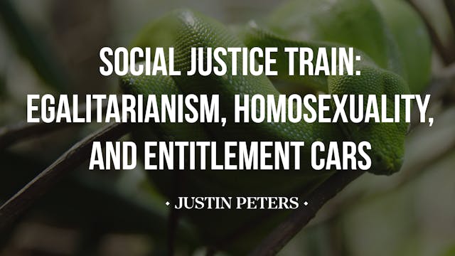 Social Justice Train: Egalitarianism,...