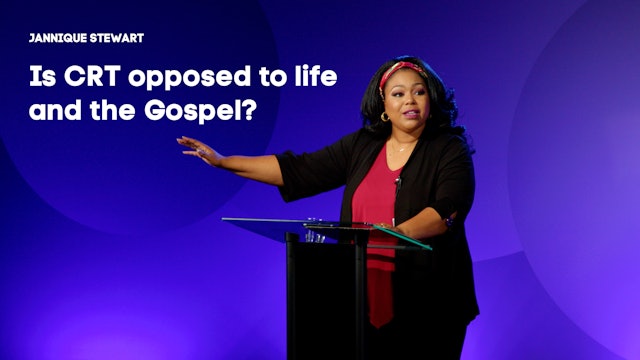 Is CRT Opposed to Life and The Gospel? - Jannique Stewart - Gospel Life Rally