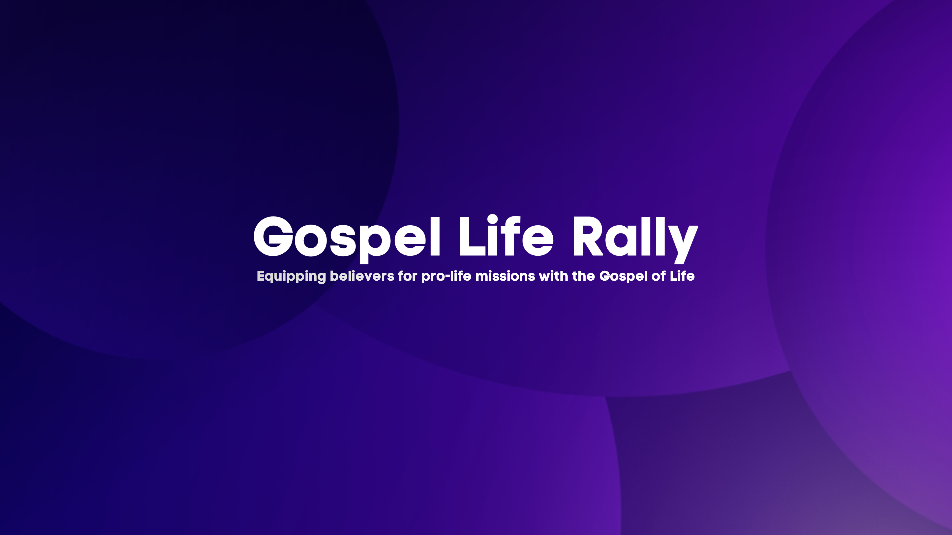 Gospel Life Rally