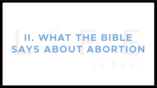 What the Bible Says about Abortion - E.2 - Life Is Best - Wretched TV