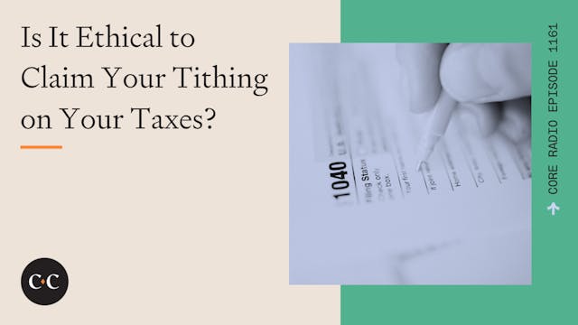 Is It Ethical to Claim Your Tithing o...