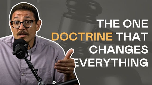 The One Doctrine On Which the Church ...