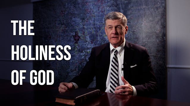 The Holiness of God - Dr. Steven J. L...