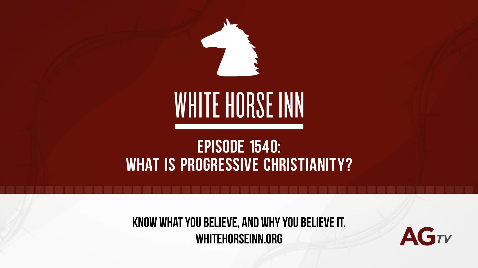 What is Progressive Christianity? - The White Horse Inn - #1540