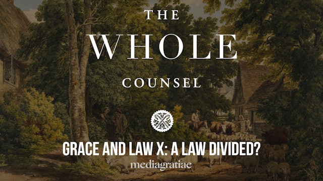 Grace and Law X: A Law Divided? - The Whole Counsel