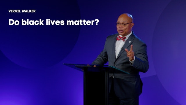 Do Black Lives Matter? - Virgil Walker - Gospel Life Rally