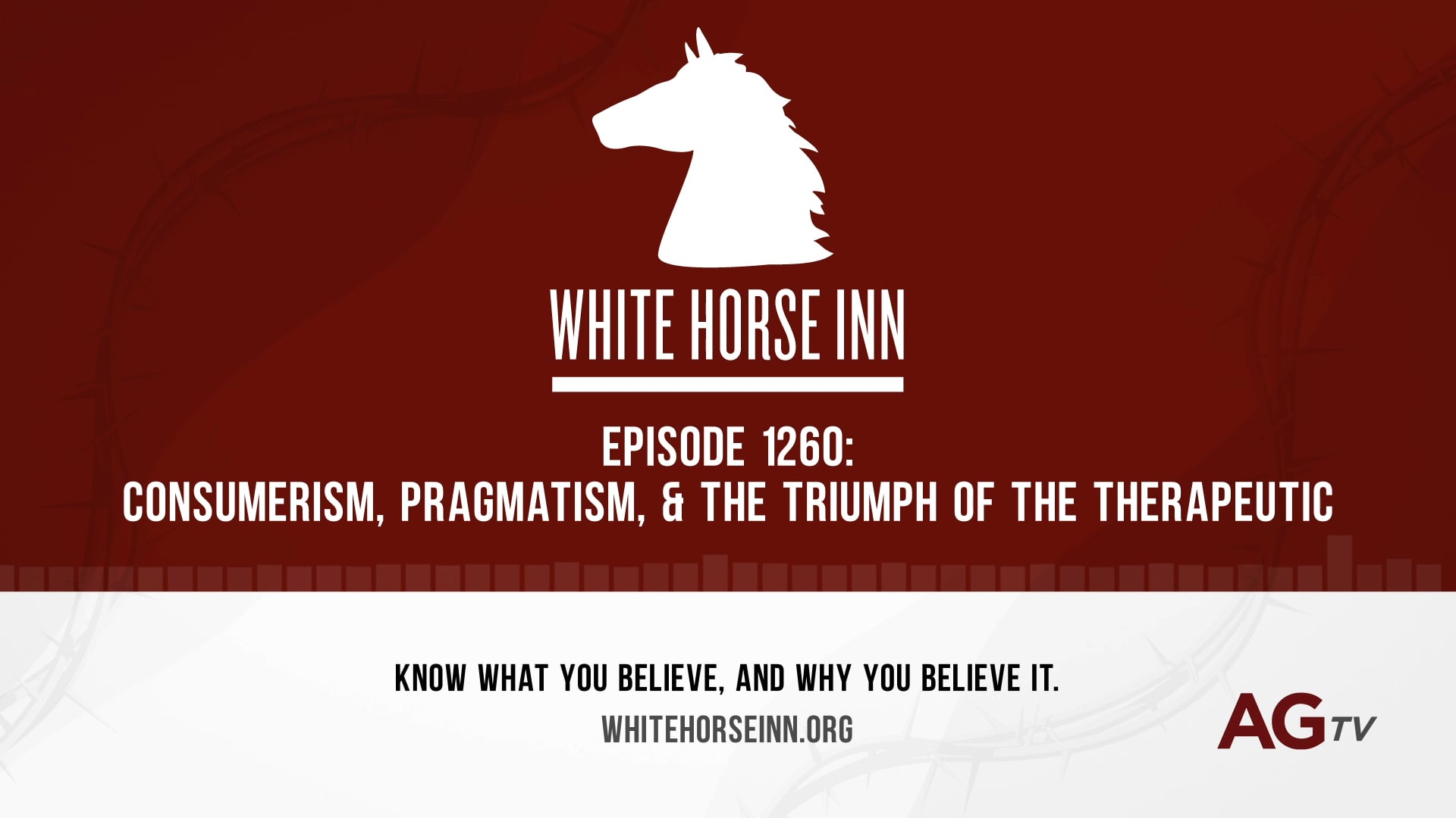 Consumerism, Pragmatism, & the Triumph of the Therapeutic - The White Horse Inn