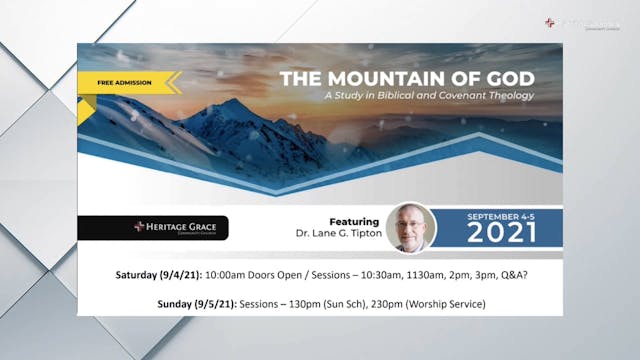 The Mountain of God - Session 5 - A S...