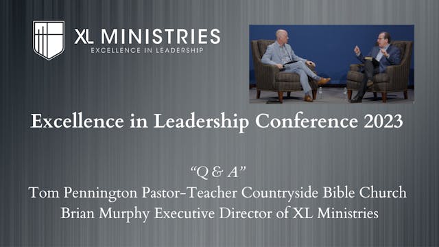 Q&A - XL Ministries