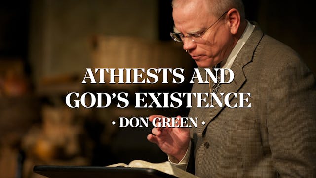 Atheists and God's Existence (Psalm 1...