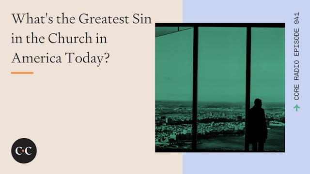 What's the Greatest Sin in the Church...