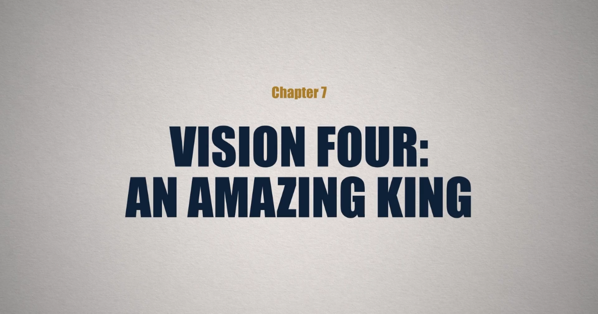 Vision Four: An Amazing King - E.7 - Play the Man - Todd Friel