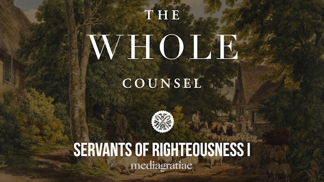 Servants of Righteousness I - The Whole Counsel