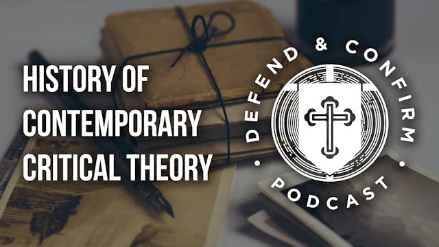 History Of Contemporary Critical Theo...