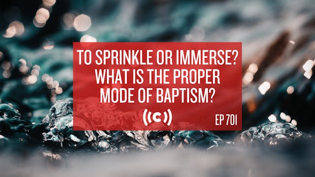 To Sprinkle or Immerse? What is the P...