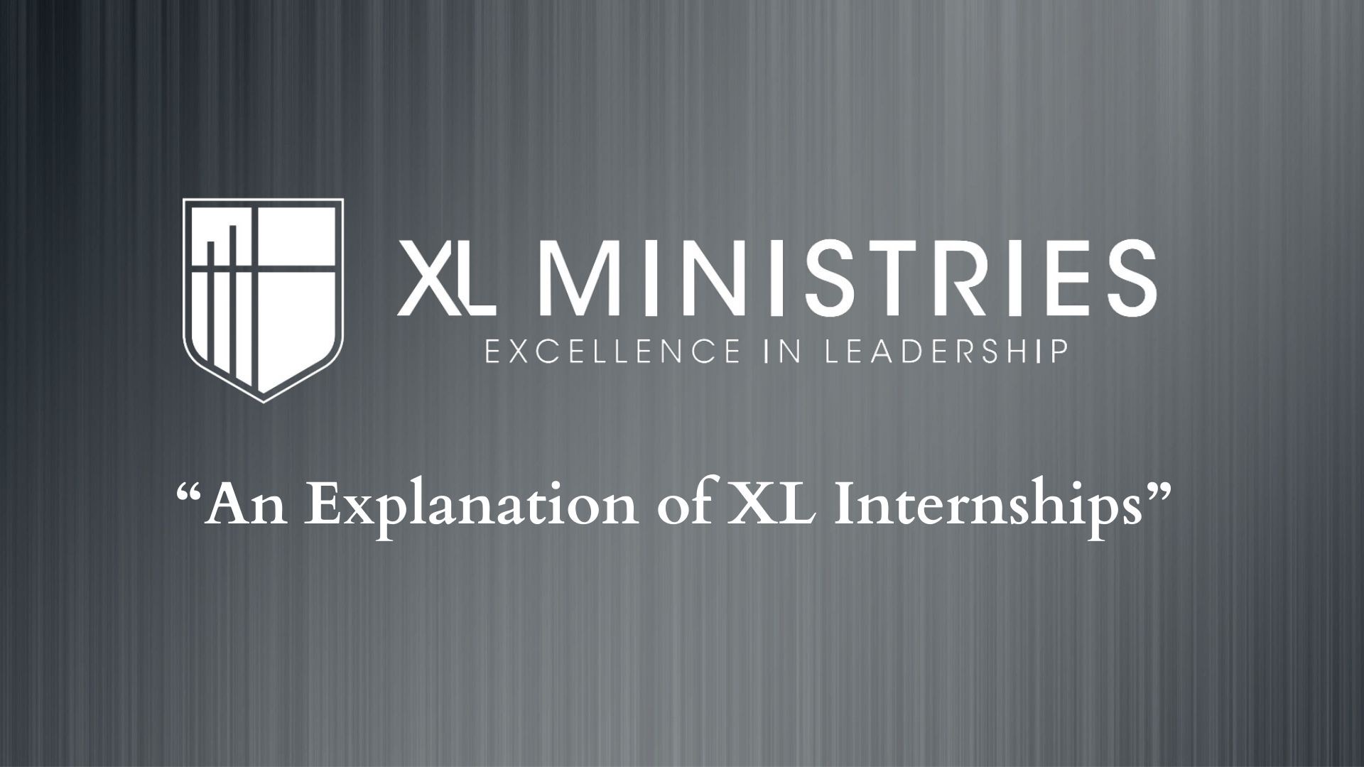 An Explanation of XL Internships - Rocky Wyatt