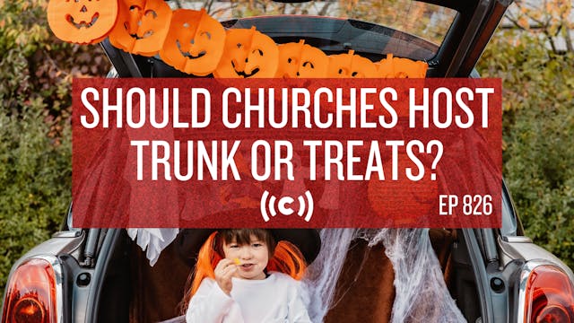 Should Churches Host Trunk or Treats?...