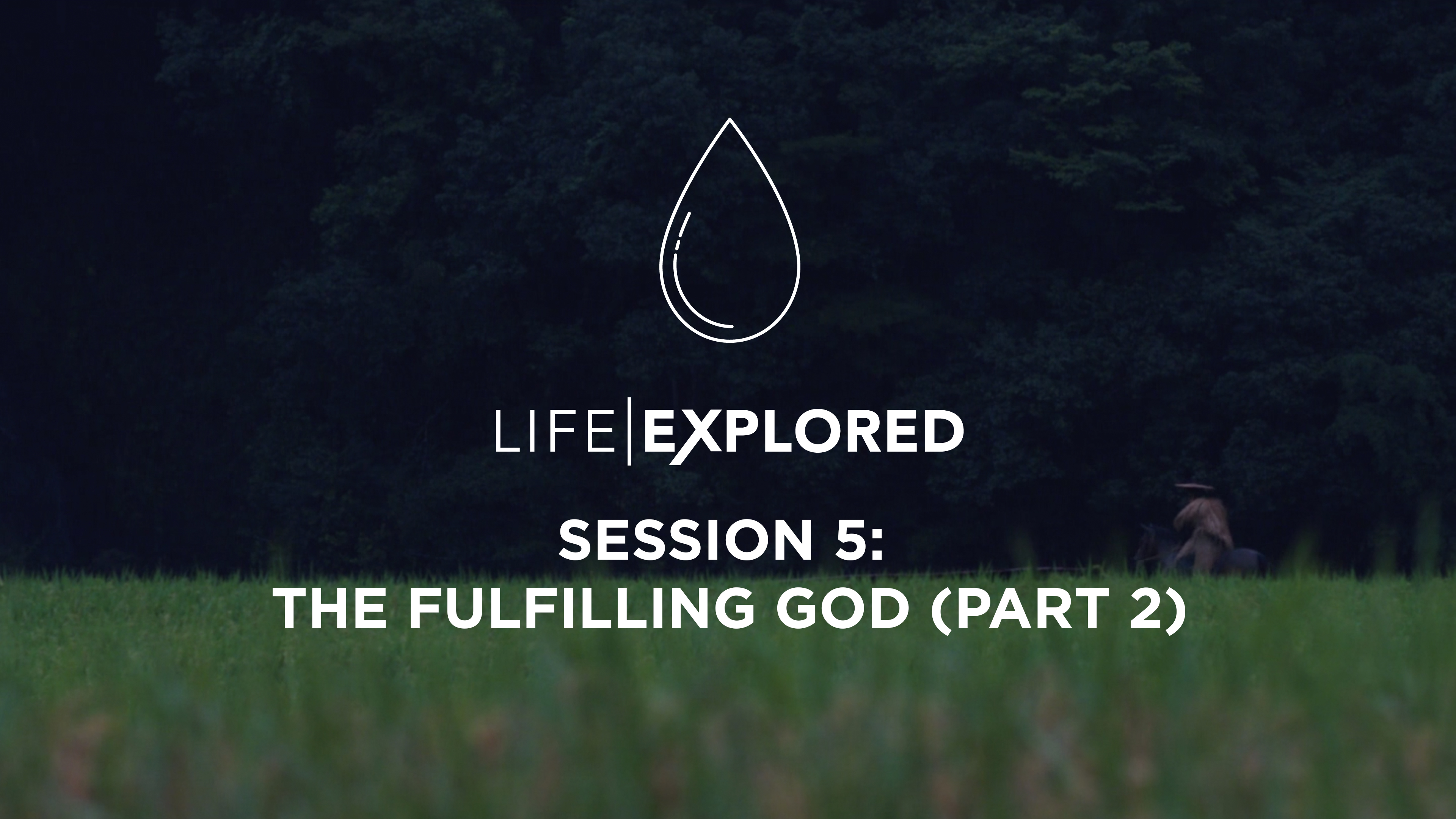 Life Explored Session 5 - The Fulfilling God (Part 2)