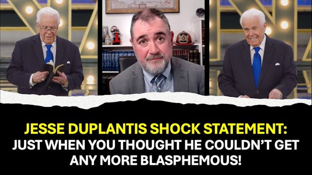 Jesse Duplantis Shock Statement - Jus...