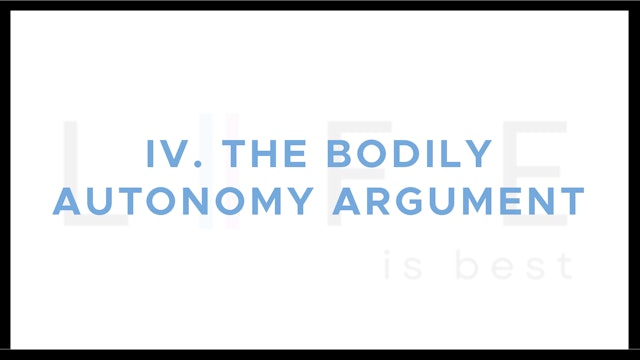 The Bodily Autonomy Argument - E.4 - Life Is Best - Wretched TV