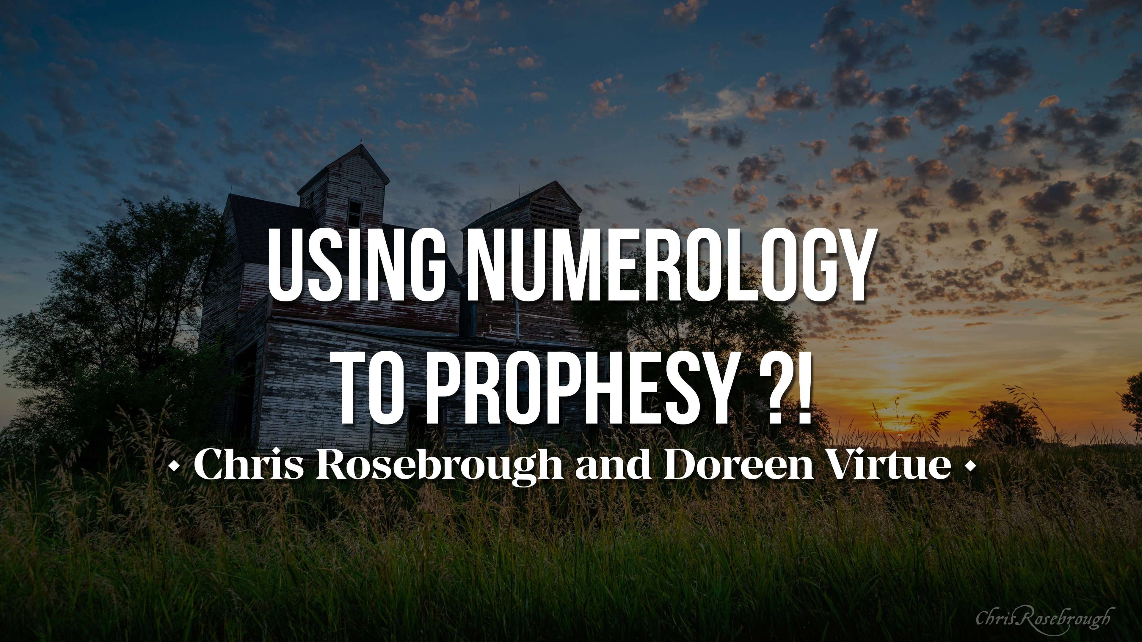 Using Numerology to Prophesy?! - Chris Rosebrough and Doreen Virtue 