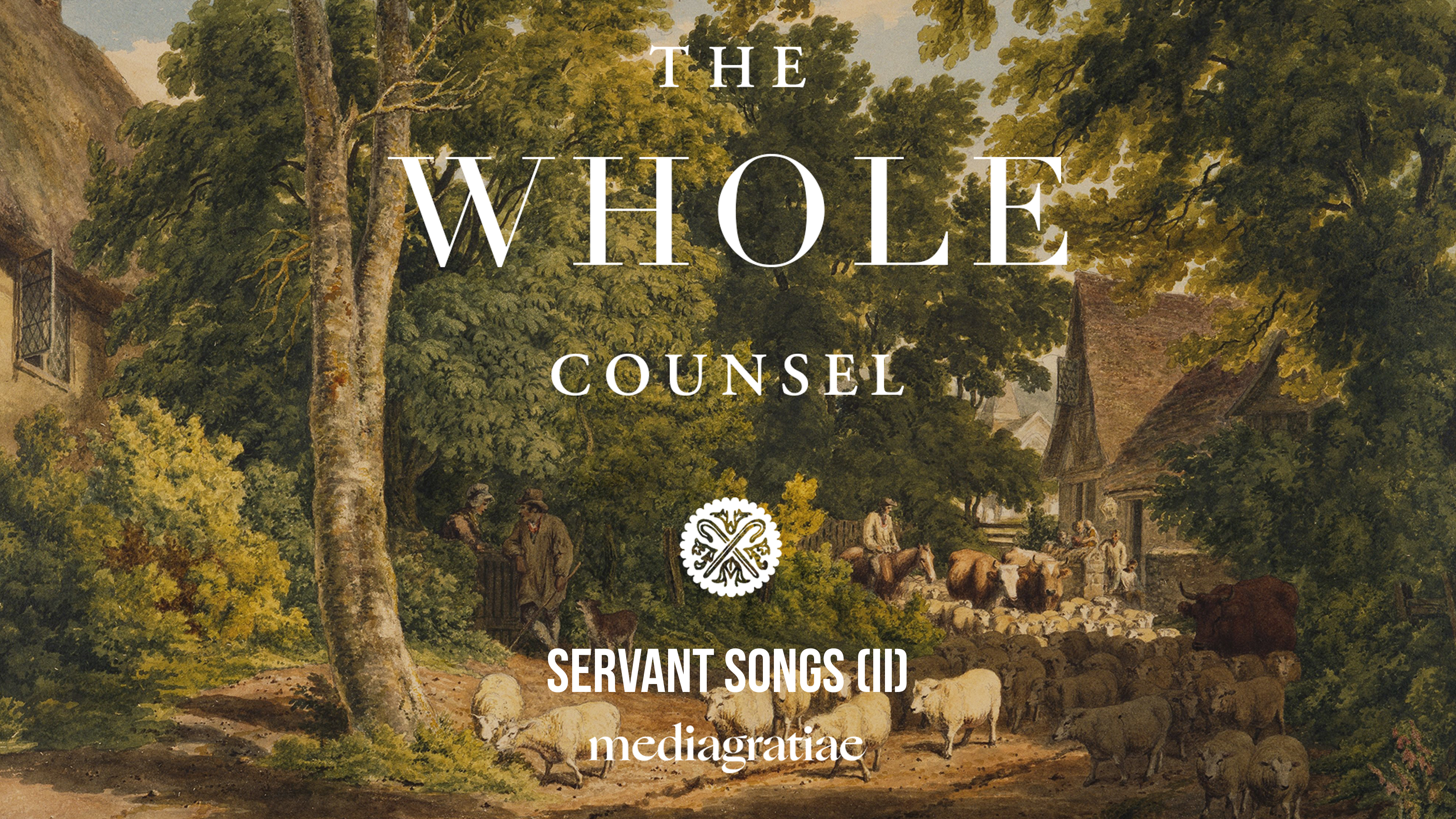 Servant Songs II - The Whole Counsel