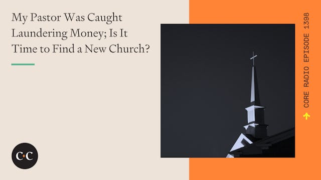 My Pastor Was Caught Laundering Money...