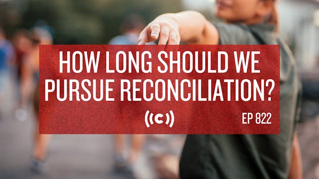 How Long Should We Pursue Reconciliat...