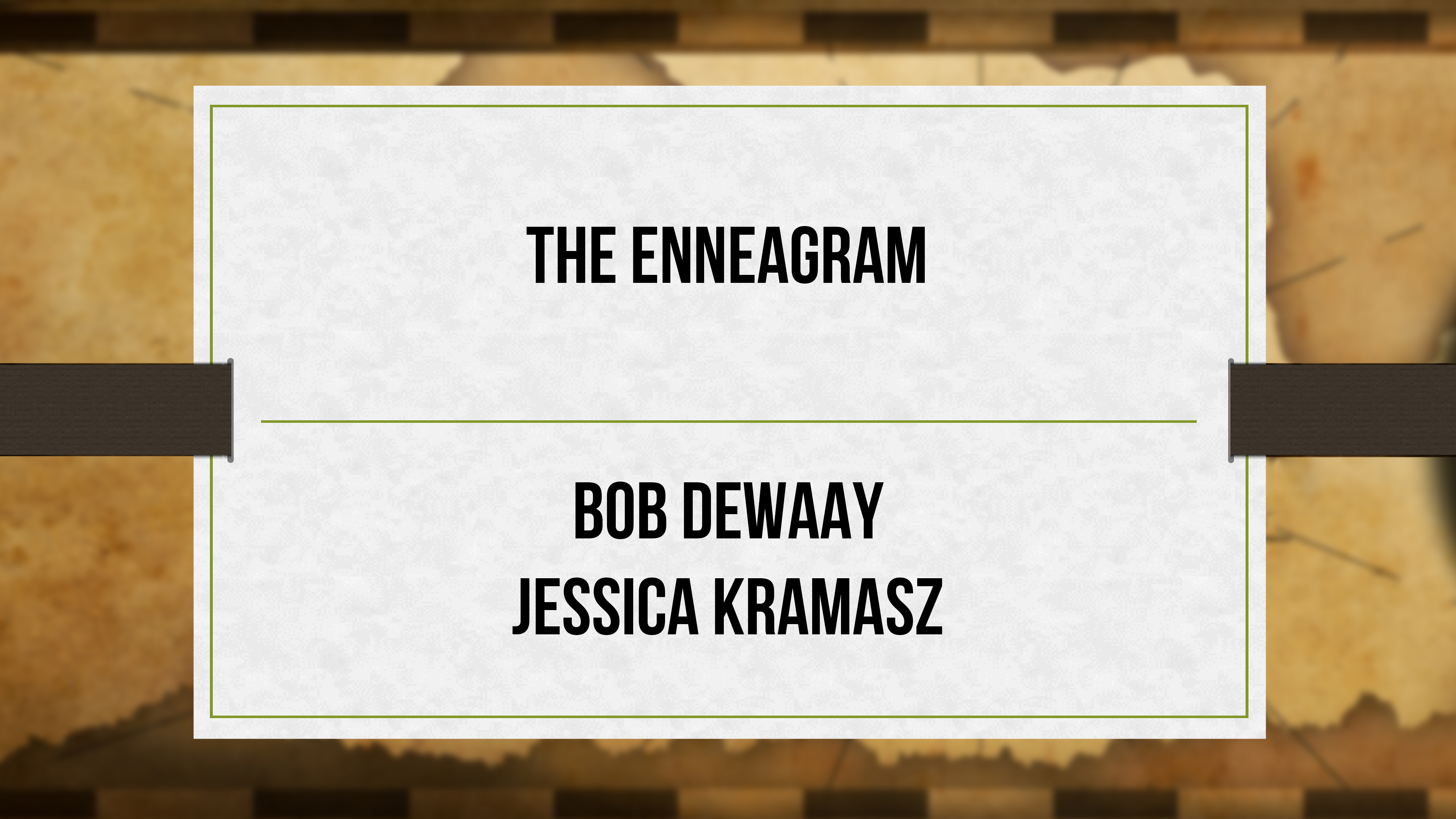 The Enneagram - Critical Issues Commentary