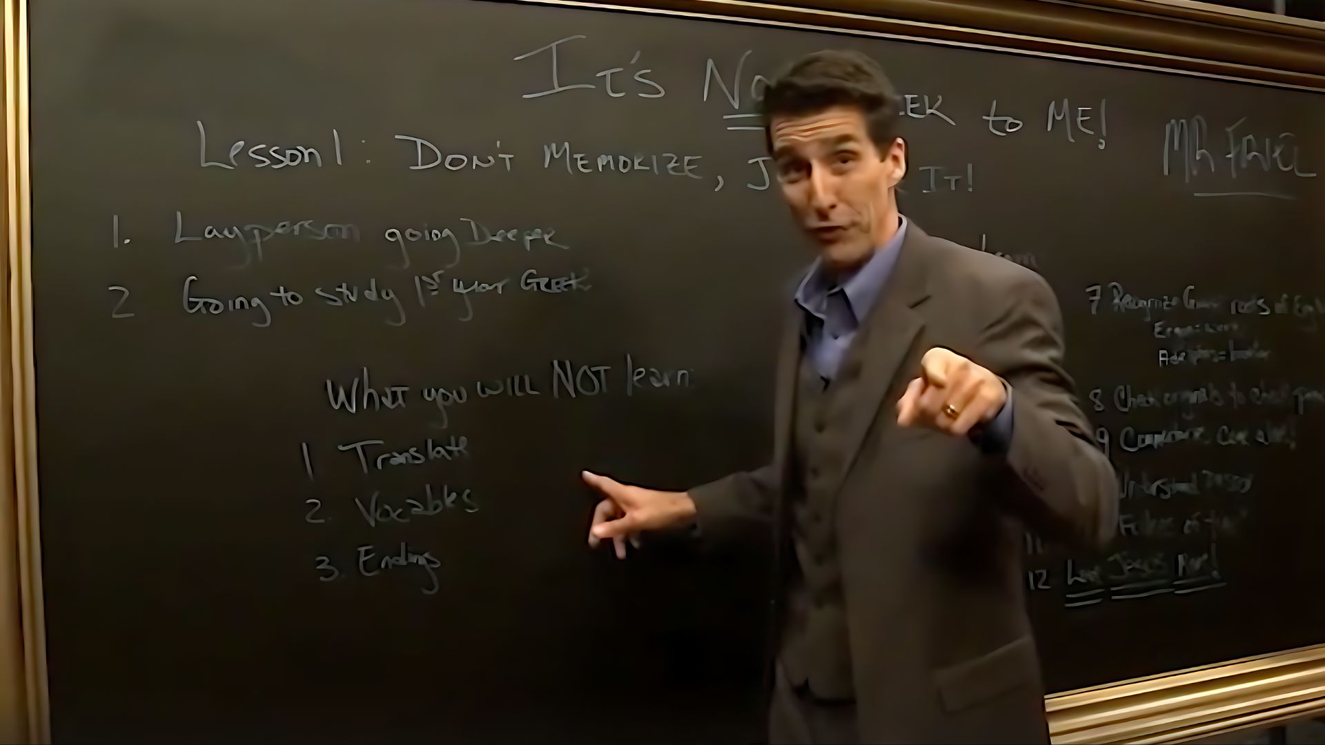 Don't Memorize, Just Get It! - E.1 - It's Not Greek To Me - Todd Friel