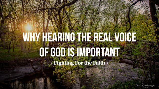 Why Hearing the REAL Voice of God is ...