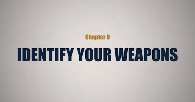 Identify Your Weapons - E.9 - Play th...